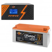 Комплект резервного живлення LogicPower ДБЖ 1050W + літієва (LiFePO4) батарея 2944Wh