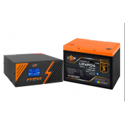 Комплект резервного живлення LogicPower ДБЖ 1050W + літієва (LiFePO4) батарея 1280Wh