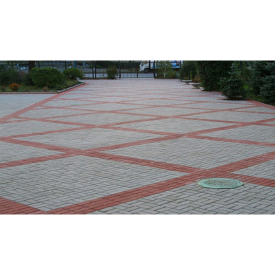 Тротуарна плитка "Цегла" 60 мм (кольорова)