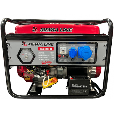 Генератор бензиновый Medialine MLG 9000E Генератор бензиновый Medialine MLG 9000E