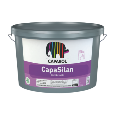 Фарба інтер'єрна силіконова Caparol CapaSilan E.L.F. Глибоко-матова База 1 (12,5 л) Фарба інтер'єрна силіконова Caparol CapaSilan E.L.F. Глибоко-матова База 1 (12,5 л)