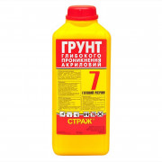 Грунтовка акриловая СТРАЖ - 7 (Концентрат 1:6) 1 Л