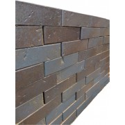 Кирпич клинкерный Керамейя КлинКерам (Рустика Графит 6) 36%