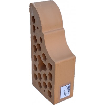 Кирпич керамический фасонный СБК Жолтый (Персиковая/ ВФ04/ Ж1) Кирпич керамический фасонный СБК Жолтый (Персиковая/ ВФ04/ Ж1)