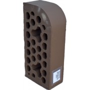 Цегла керамічна фасонна СБК Коричнева (Какао /ВФ08/ Кч1)