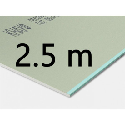 Гипсокартон влагостойкий стеновой Knauf (2500x1200x12.5мм) Гипсокартон влагостойкий стеновой Knauf (2500x1200x12.5мм)