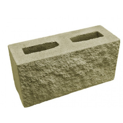 Декоративный блок рваный STANDART цветной 390х190х190 Декоративный блок рваный STANDART цветной 390х190х190