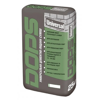 DOPS UNIVERSAL УНІВЕРСАЛЬНА СУМІШ (уцінка!) DOPS UNIVERSAL УНІВЕРСАЛЬНА СУМІШ (уцінка!)