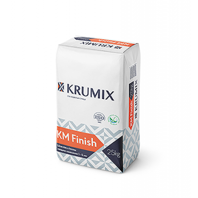 Krumix KM Finish Шпаклевка базовая 25 кг Krumix KM Finish Шпаклевка базовая 25 кг
