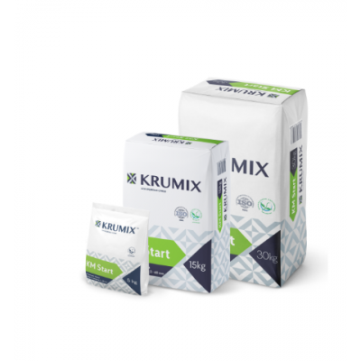 Krumix KM Start Штукатурка гипсовая 30 кг Krumix KM Start Штукатурка гипсовая 30 кг