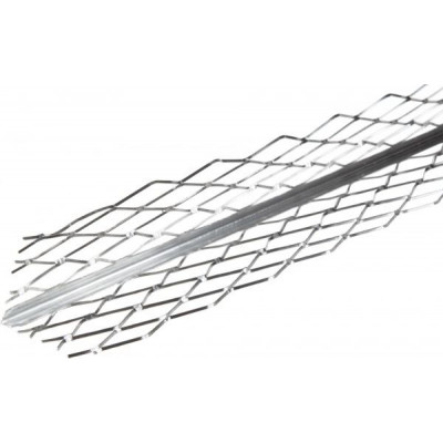 Уголок для мокрой штукатурки 3000 мм  Уголок для мокрой штукатурки 3000 мм