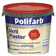 Polifarb Akril-Plaster Декоративная штукатурка "КОРОЕД" 