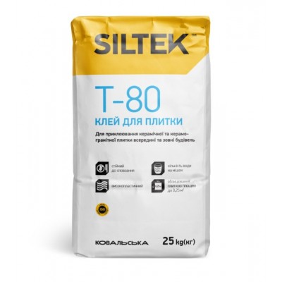 Siltek T-80 Клей для плитки Siltek T-80 Клей для плитки