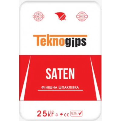Teknogips SATEN Шпаклевка гипсовая финишная (Собственный импорт) Teknogips SATEN Шпаклевка гипсовая финишная (Собственный импорт)