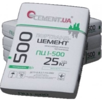 Цемент CEMENT.UA ПЦ І-500-Н, 25 кг Цемент CEMENT.UA ПЦ І-500-Н, 25 кг