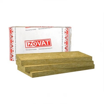 Базальтовая вата IZOVAT 135, 100 мм, 1.2 м.кв Базальтовая вата IZOVAT 135, 100 мм, 1.2 м.кв