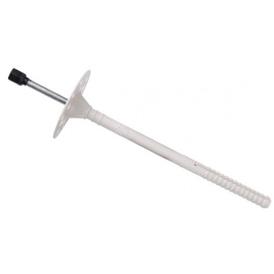 Дюбель з металевим цвяхом і термоголовкою 10x260 мм Дюбель з металевим цвяхом і термоголовкою 10x260 мм