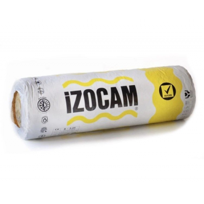Утеплитель IZOCAM Roof Blanket 400 AF (фольгированный) 50 мм Утеплитель IZOCAM Roof Blanket 400 AF (фольгированный) 50 мм